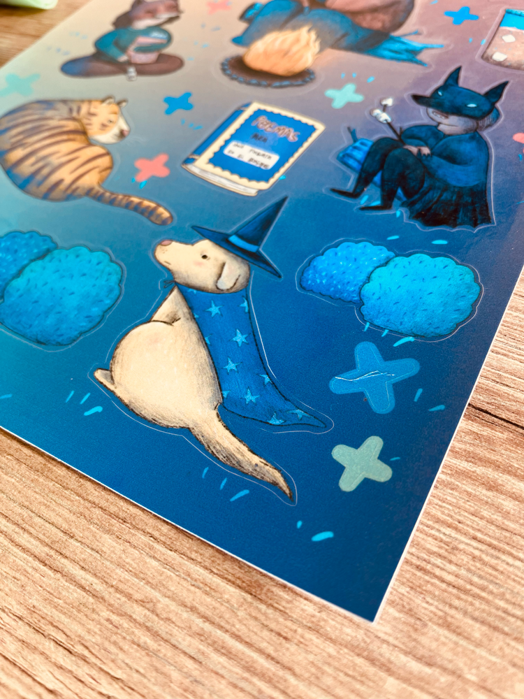 Set de Stickers Fogata