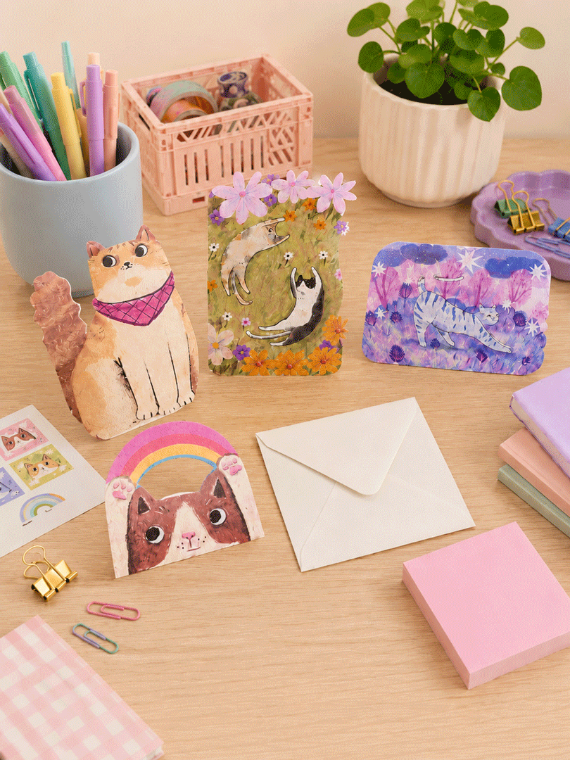 Tarjetas Gatitos