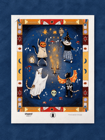 Print Akelarre de Gatitos - EDICIÓN LIMITADA-